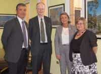 El alcalde de Mogán recibe al Embajador de Noruega