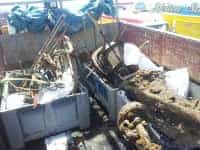 Escolares y buzos han recogido 700 kilos de basura de la costa y los fondos de Playa de Mogán