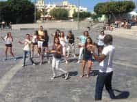 Alumnos de centros escolares de Mogán clausuran las Jornadas de Educación Intercultural con un Encuentro Multicultural