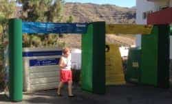 Mogán acoge una campaña para enseñar la forma correcta de reciclar