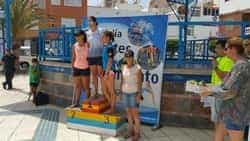 Viktor Vovrusko y Rocío Morán ganan el I Acuatlón de Arguineguín LQ acuatlonArguineguin2