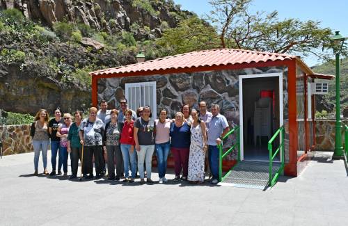 Mogán invierte 20.000 euros en varias mejoras y en instalar un local para los vecinos de Las Filipinas y El Caidero