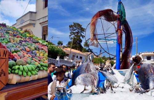 Mogán ofrece lo mejor de su campo y mar a la Virgen del Pino
