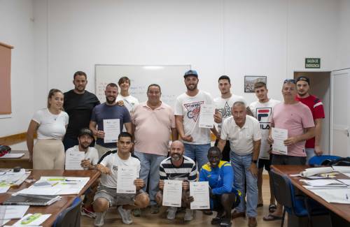 Finaliza el curso gratuito de Marinero Pescador del Ayuntamiento de Mogán
