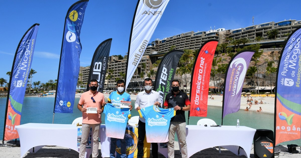 El I Acuatlón Anfi-Mogán se celebrará este domingo con 215 participantes