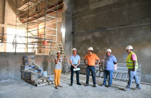 La obra de la Casa de la Cultura de Mogán avanza a buen ritmo