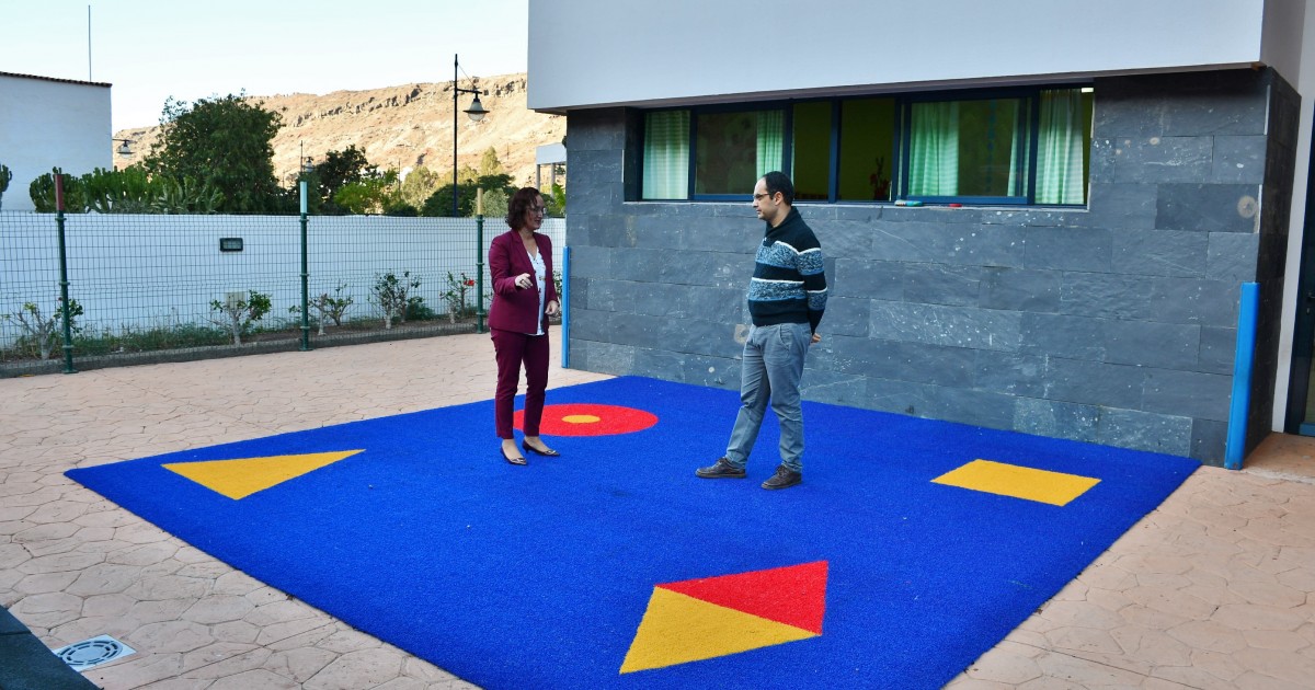 El Ayuntamiento invierte 50.000 euros en la renovación de aulas de la Escuela Infantil de Playa de Mogán