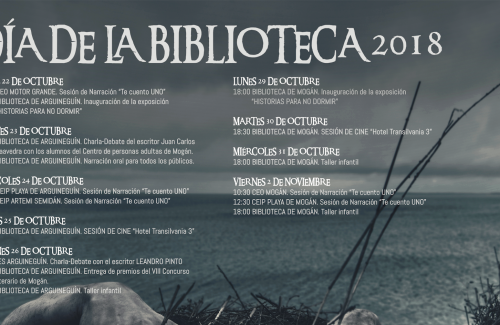 La literatura de terror protagoniza los actos por el Día de la Biblioteca en Mogán