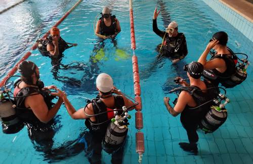 Finaliza la primera convocatoria del curso gratuito de buceo profesional de Mogán