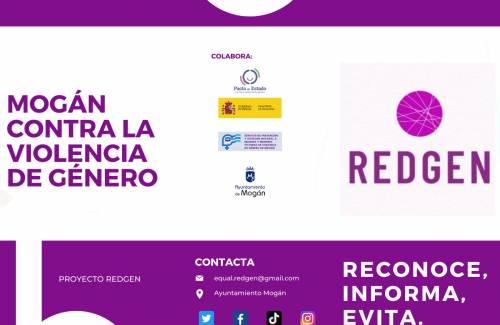 Mogán pone el foco en la lucha contra  la violencia de género con el proyecto REDGEN