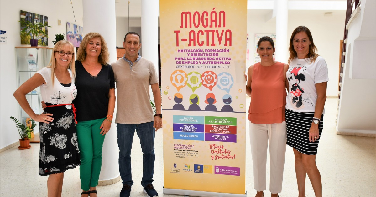 Mogán busca incrementar la empleabilidad de sus residentes con acciones formativas