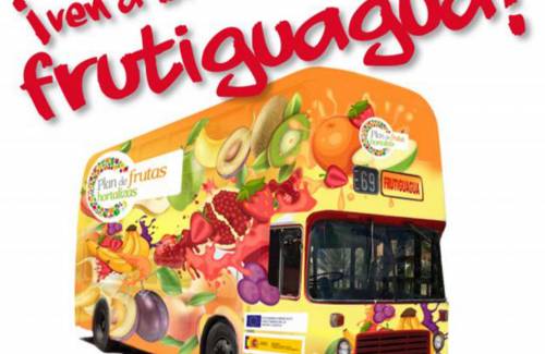 La Frutiguagua llegará a Mogán para  promover la alimentación saludable