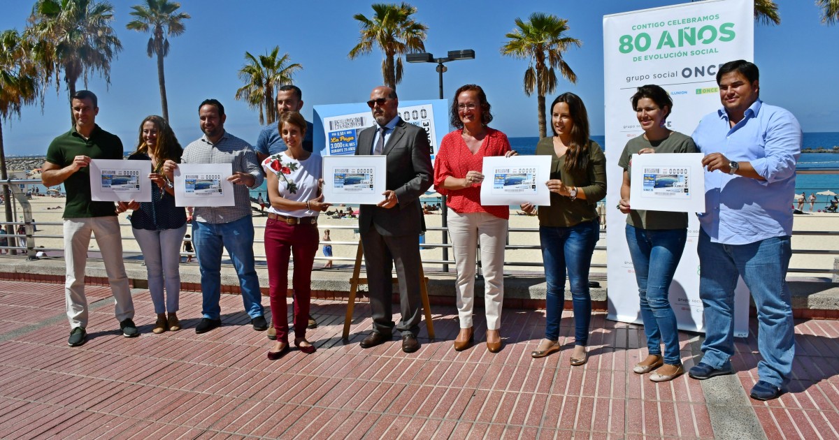 Mogán protagoniza 5,5 millones de cupones de la ONCE