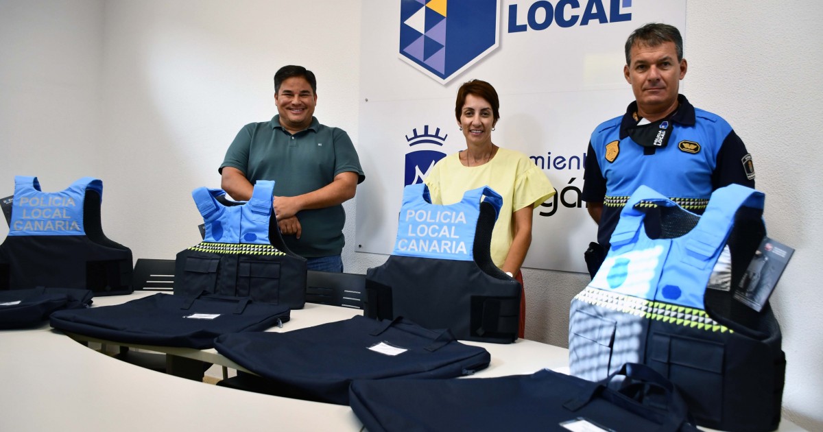 El Ayuntamiento de Mogán adquiere 50 chalecos antibalas para la Policía Local