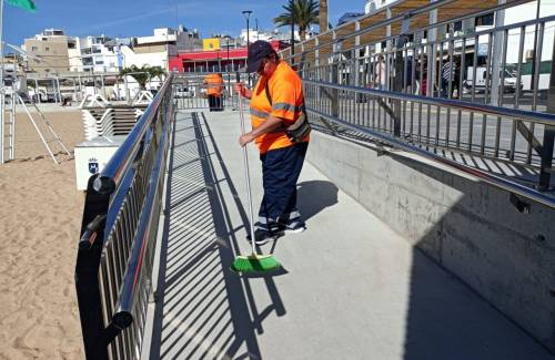 Cuatro personas del Centro Ocupacional  de Mogán logran su primer empleo