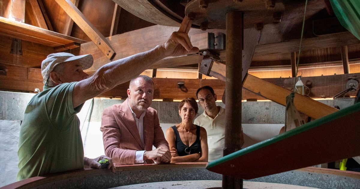 Retomadas las obras del centro  de interpretación del  Molino de Viento de Mogán