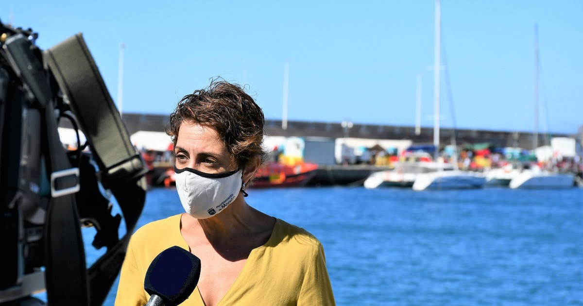 La alcaldesa de Mogán insta a Escrivá a no incumplir la ley turística de Canarias financiando el alojamiento de migrantes en hoteles