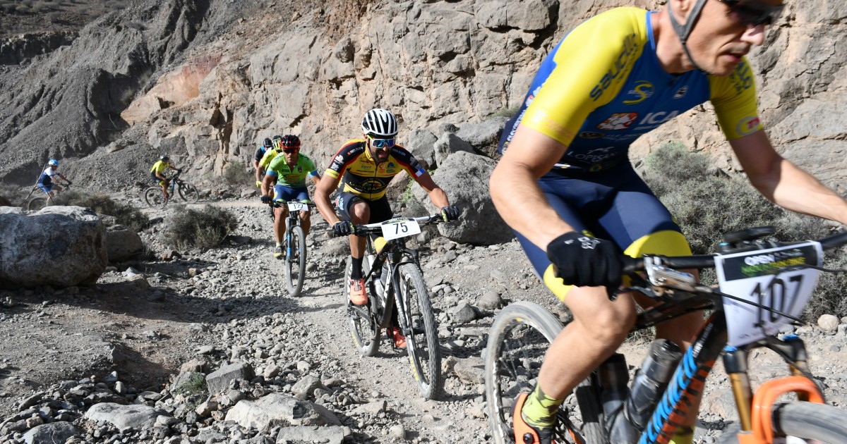 Pedro Rodríguez y Manuela Muresan, ganadores del Open Mountain Bike Arguineguín 2022