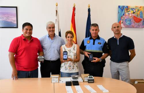 La Policía Local de Mogán estrena 15 dispositivos PDA de última generación