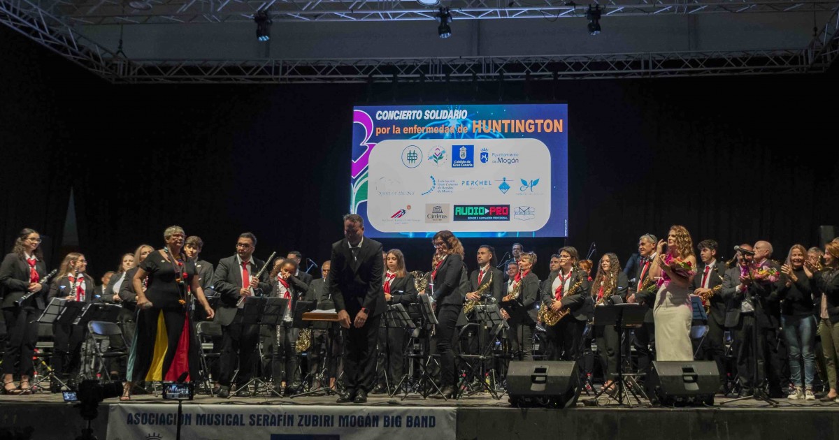 Música solidaria en Arguineguín  por las personas con Huntington