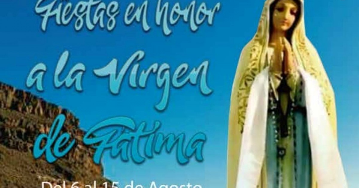 Las Fiestas en honor a Fátima comienzan este sábado en Veneguera