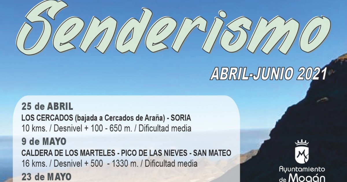 Regresan las rutas de senderismo  del Ayuntamiento de Mogán