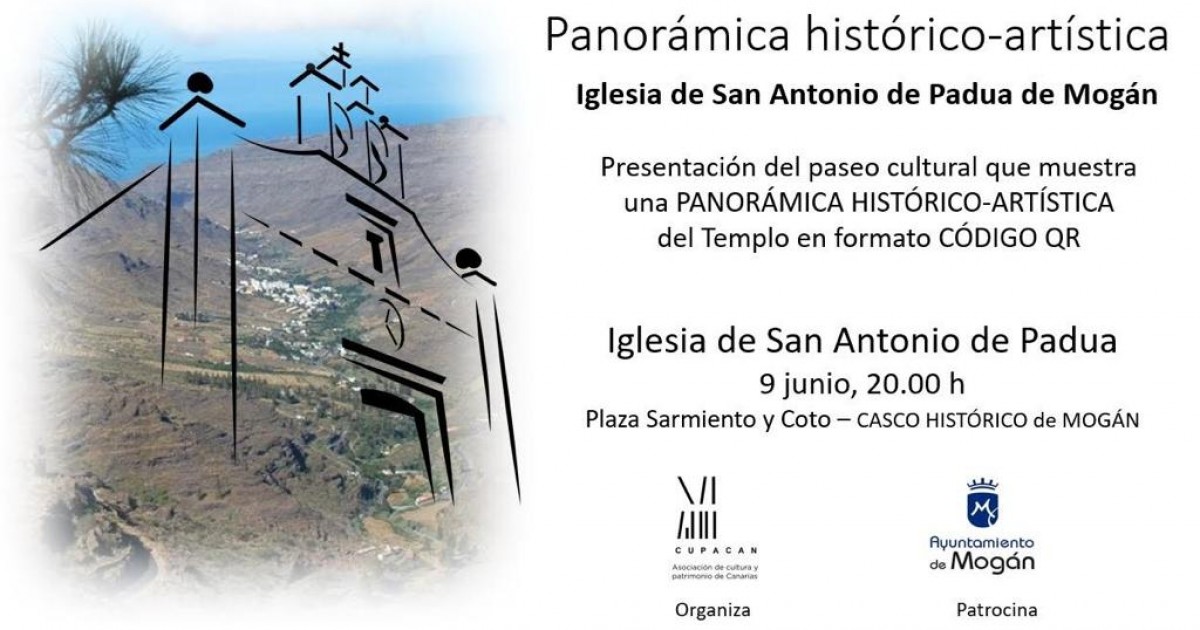 La Iglesia de San Antonio de Padua en Mogán contará con un paseo cultural guiado a partir de este viernes