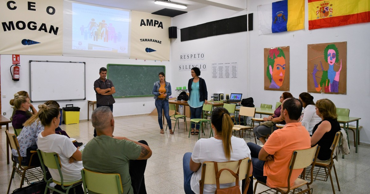 Regresan los programas de Mogán para  ayudar a gestionar la educación en el hogar