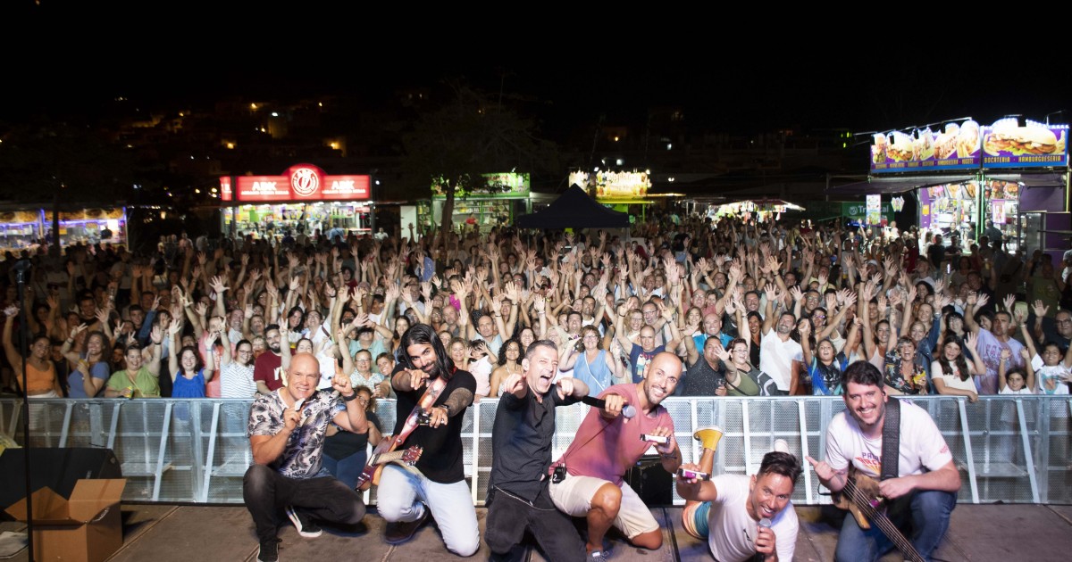 Las Fiestas del Carmen de Playa  de Mogán vibran con Los 600