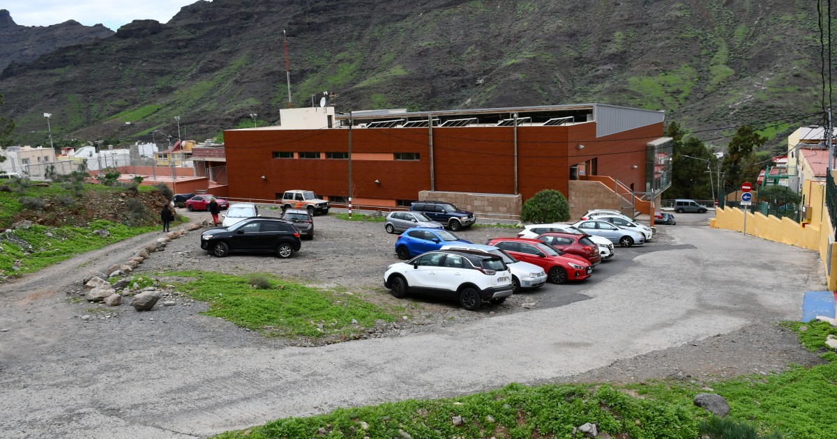 La zona deportiva del casco de Mogán  tendrá 78 nuevas plazas de aparcamiento