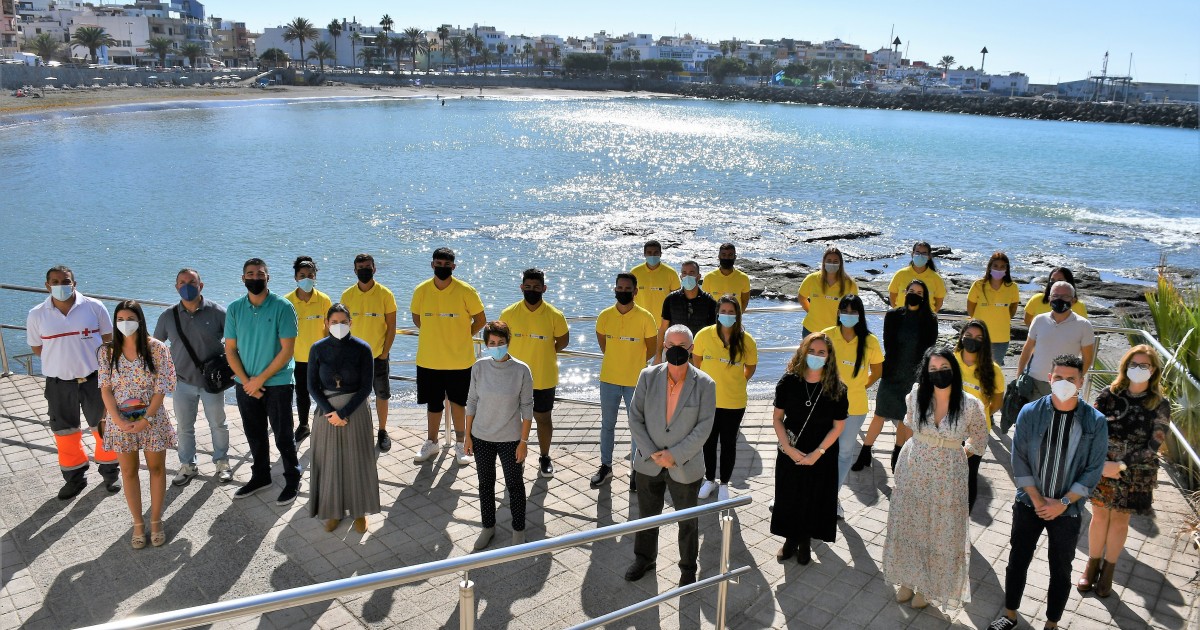 Finaliza la primera promoción del  programa de formación en vigilancia acuática de Mogán