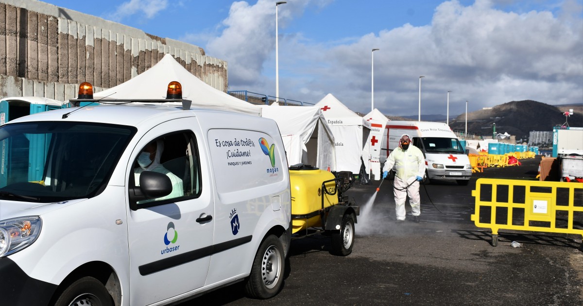 Onalia Bueno sobre el campamento de migrantes en Arguineguín: “No puede volver a suceder en territorio español”