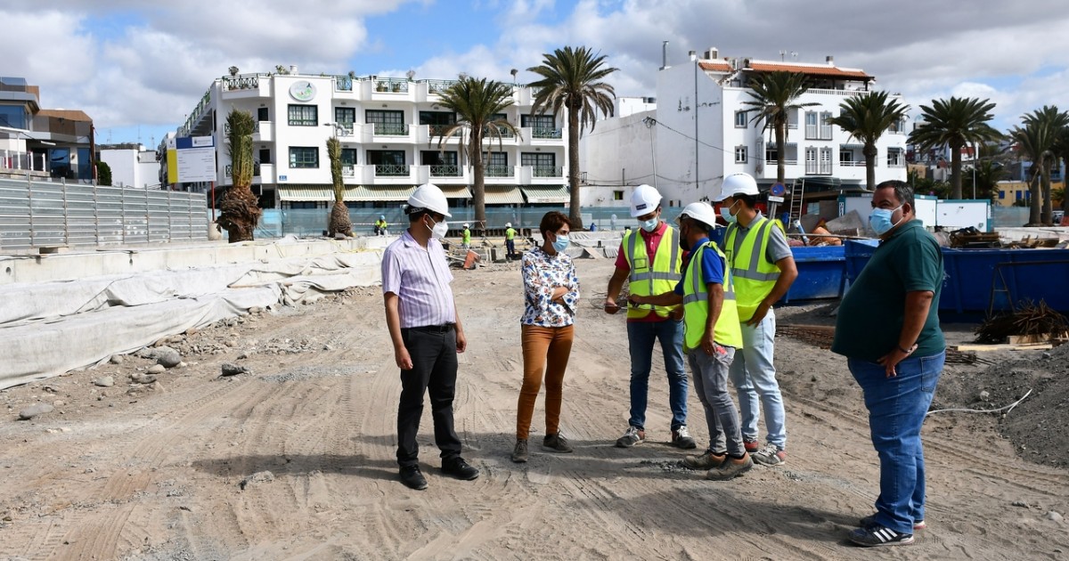 La rehabilitación de la playa de  El Perchel estará lista en verano