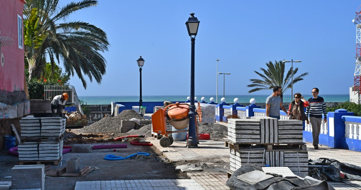 El Ayuntamiento de Mogán invierte más de 41.000 euros en acondicionar y embellecer la plaza de Las Marañuelas