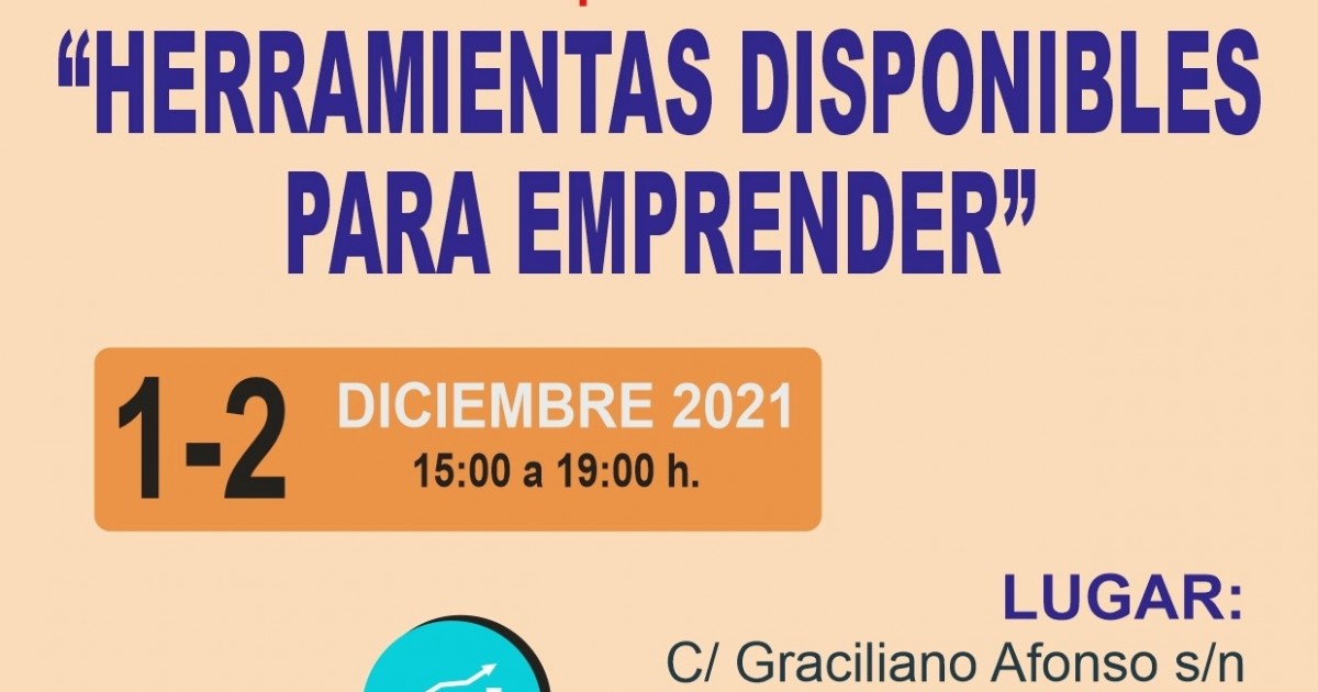 Mogán organiza jornadas para emprendedores el 1 y 2 de diciembre