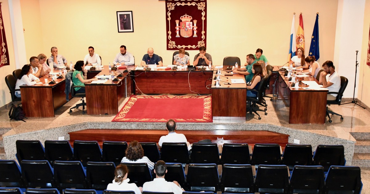 Mogán celebra la primera sesión plenaria de la nueva legislatura