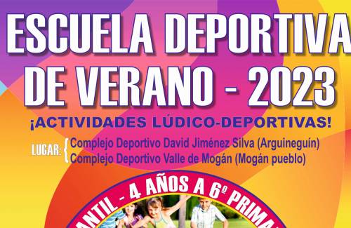 Mogán abre el lunes la inscripción para la Escuela Deportiva de Verano 2023