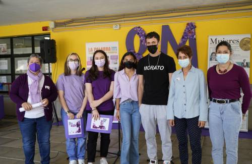 Los jóvenes de Mogán, parte activa  en las reivindicaciones del 8M