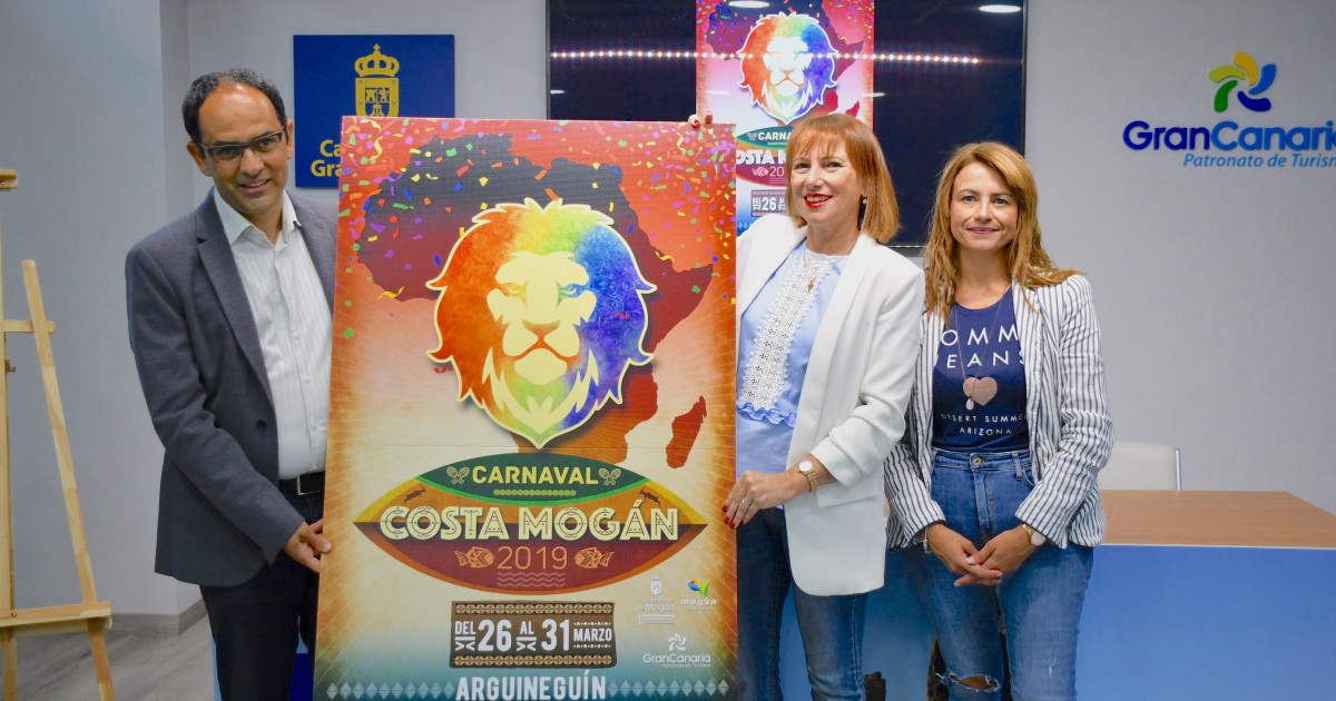 El Carnaval Costa Mogán 2019 nos trasportará a África del 26 al 31 de marzo