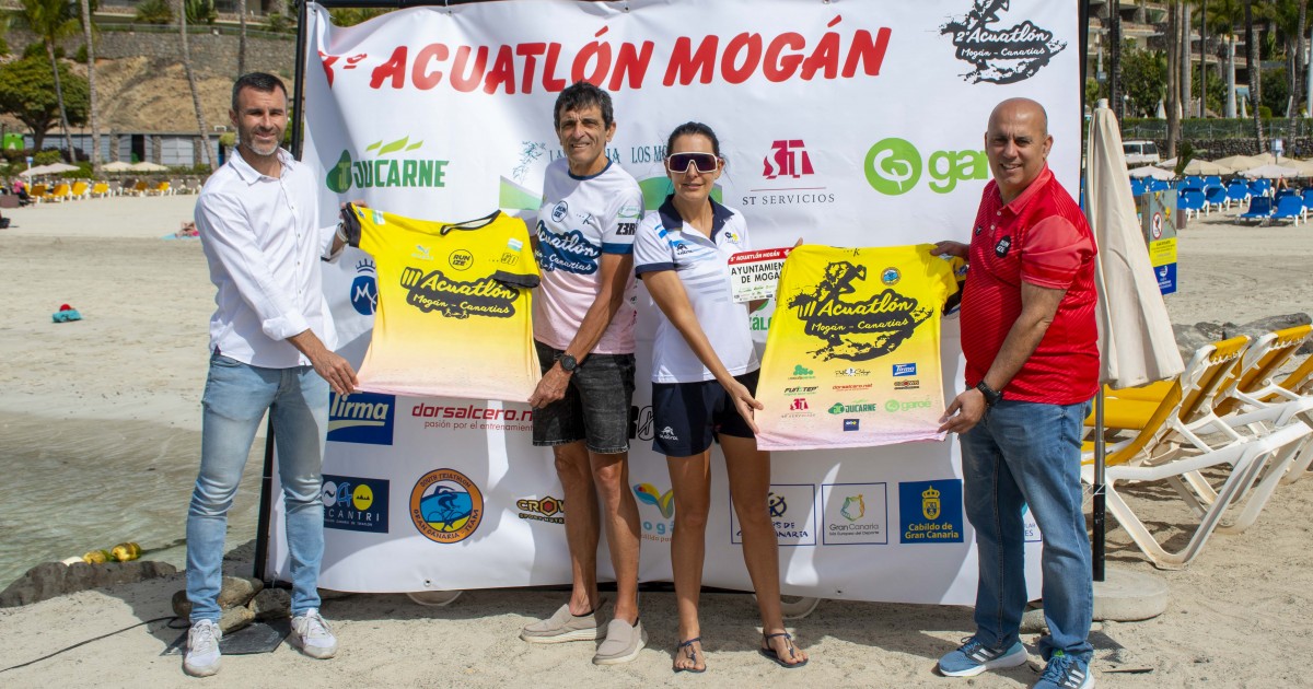 El Acuatlón Mogán celebra su tercera edición con 200 inscritos