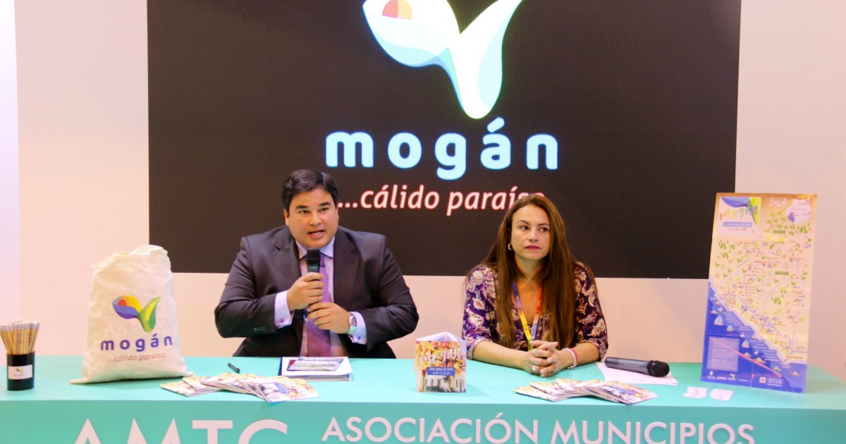 Mogán promociona sus proyectos de renovación de infraestructuras públicas en FITUR