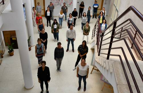 La alcaldesa de Mogán reconoce la labor del personal municipal de Servicios Sociales