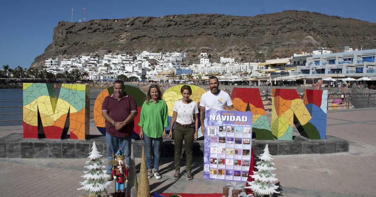 Mogán celebra la Navidad con más de 40 actividades del 9 de diciembre al 5 de enero