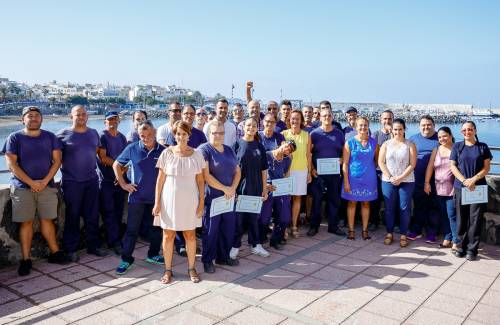 Concluye con éxito el Plan Extraordinario de Empleo Social de Mogán 2017