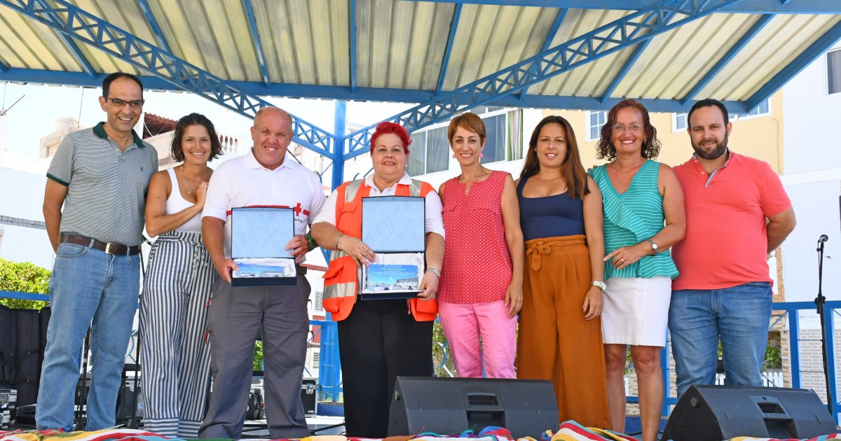 Los veteranos de Mogán disfrutan de una jornada de actividades en Arguineguín