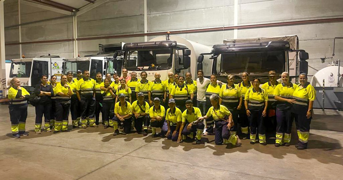 El Ayuntamiento de Mogán intensifica la limpieza viaria