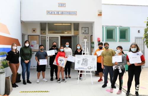 Mogán implica al alumnado en la campaña de prevención del absentismo escolar