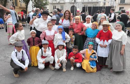 El área infantil de folclore de Mogán participa en el Festival Internacional Mundoculturas 2019