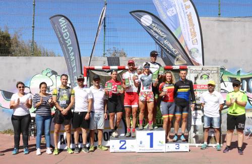 Martin Haugo y Hildegunn Gjertrud Hovdenak, ganadores del Open Mountain Bike Arguineguín 2019