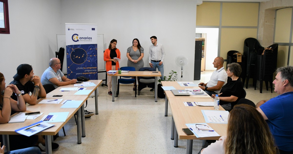 Pymes de Mogán se informan sobre las posibilidades de internacionalización